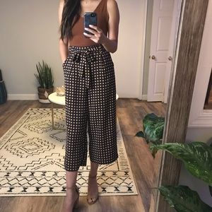 Zara High Waist Culottes